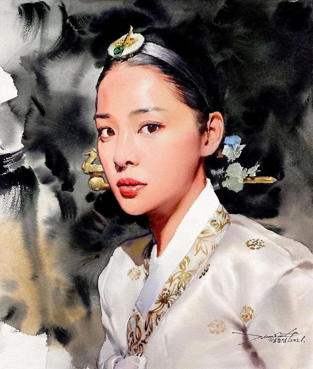 美得让人窒息的水彩,超级惊艳的水彩