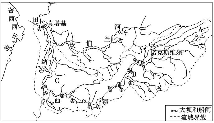 美国田纳西州在美国什么地方,美国田纳西河流域的治理