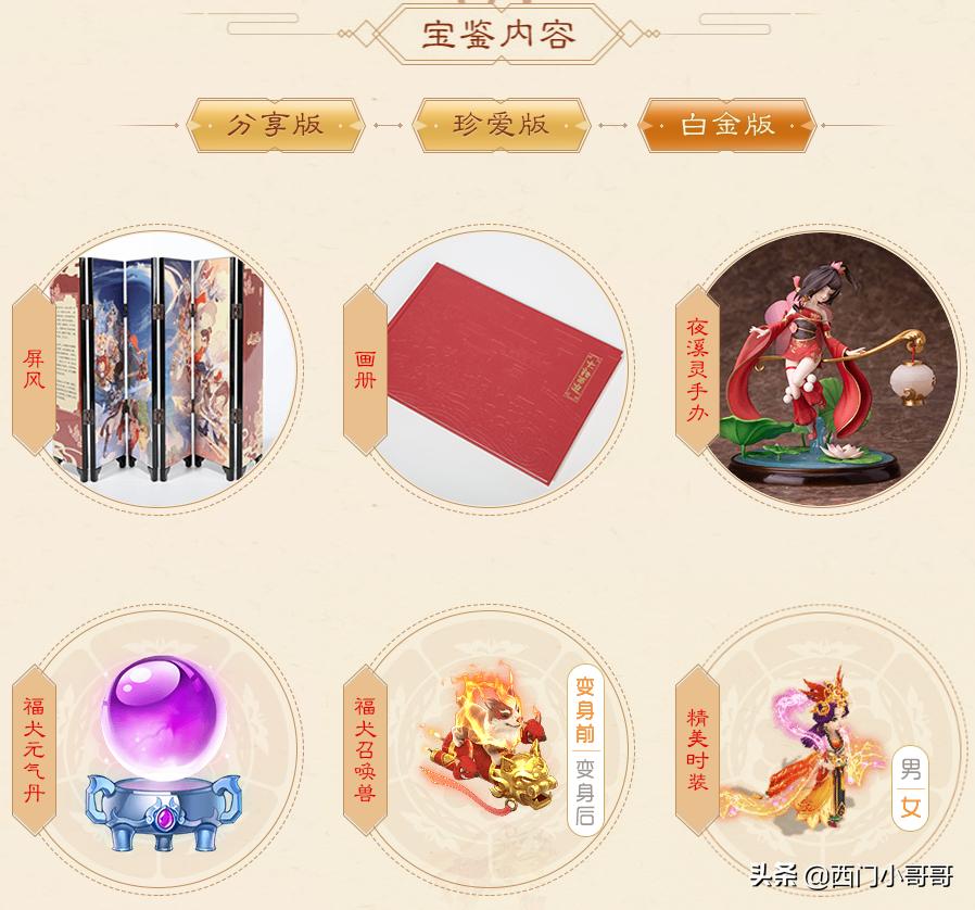 大话手游历届鎏金宝鉴,大话西游手游2019年鎏金宝鉴