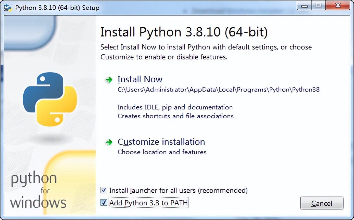 python3.8.10如何使用,windows7python3.8基本操作