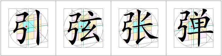 汉字书写的重心,汉字的重心是什么
