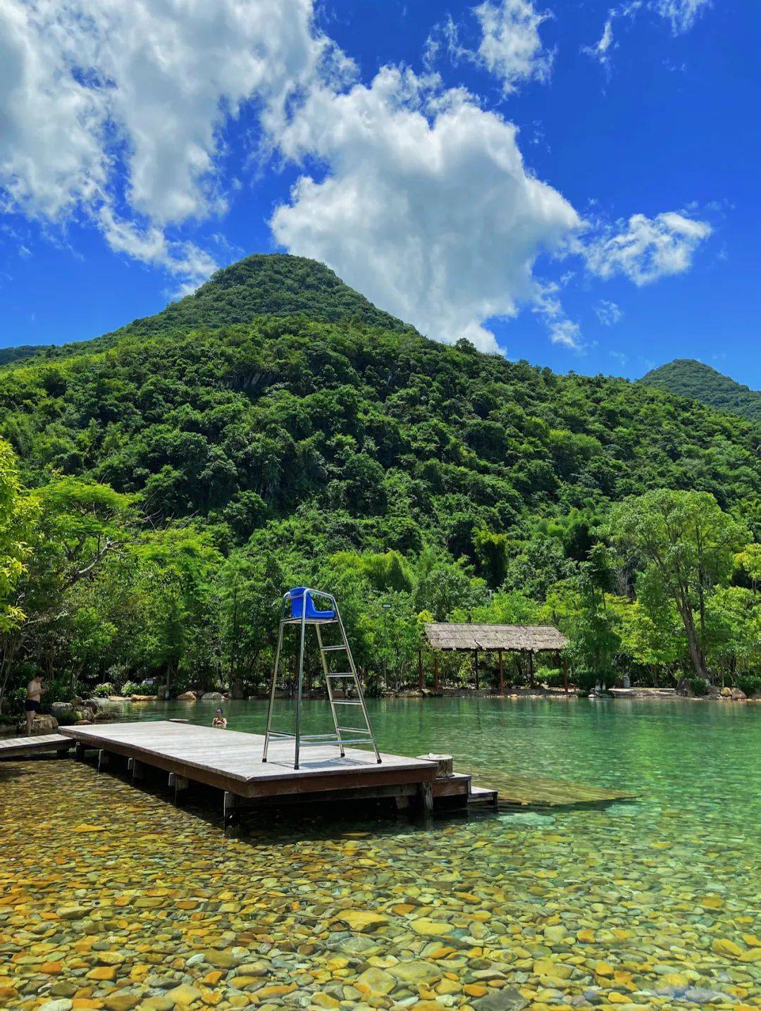 广东避暑的旅游景点冷门,广州周边游冷泉滩