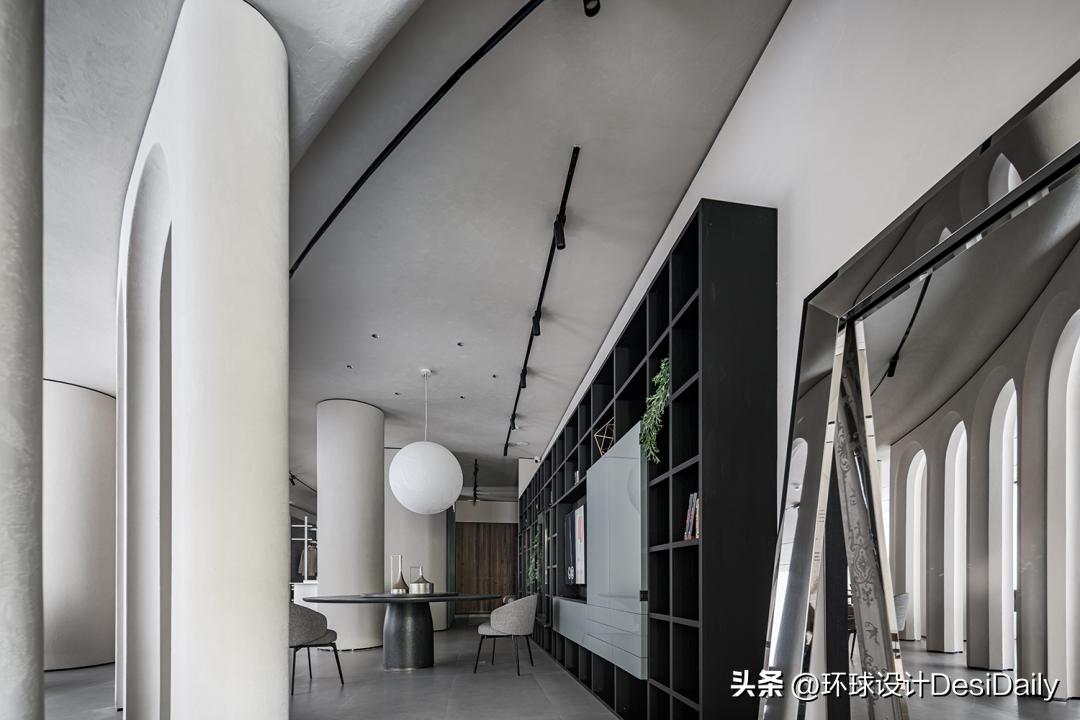 首发.刘捷｜680㎡极简顶复，空纳万境【环球设计3124期】