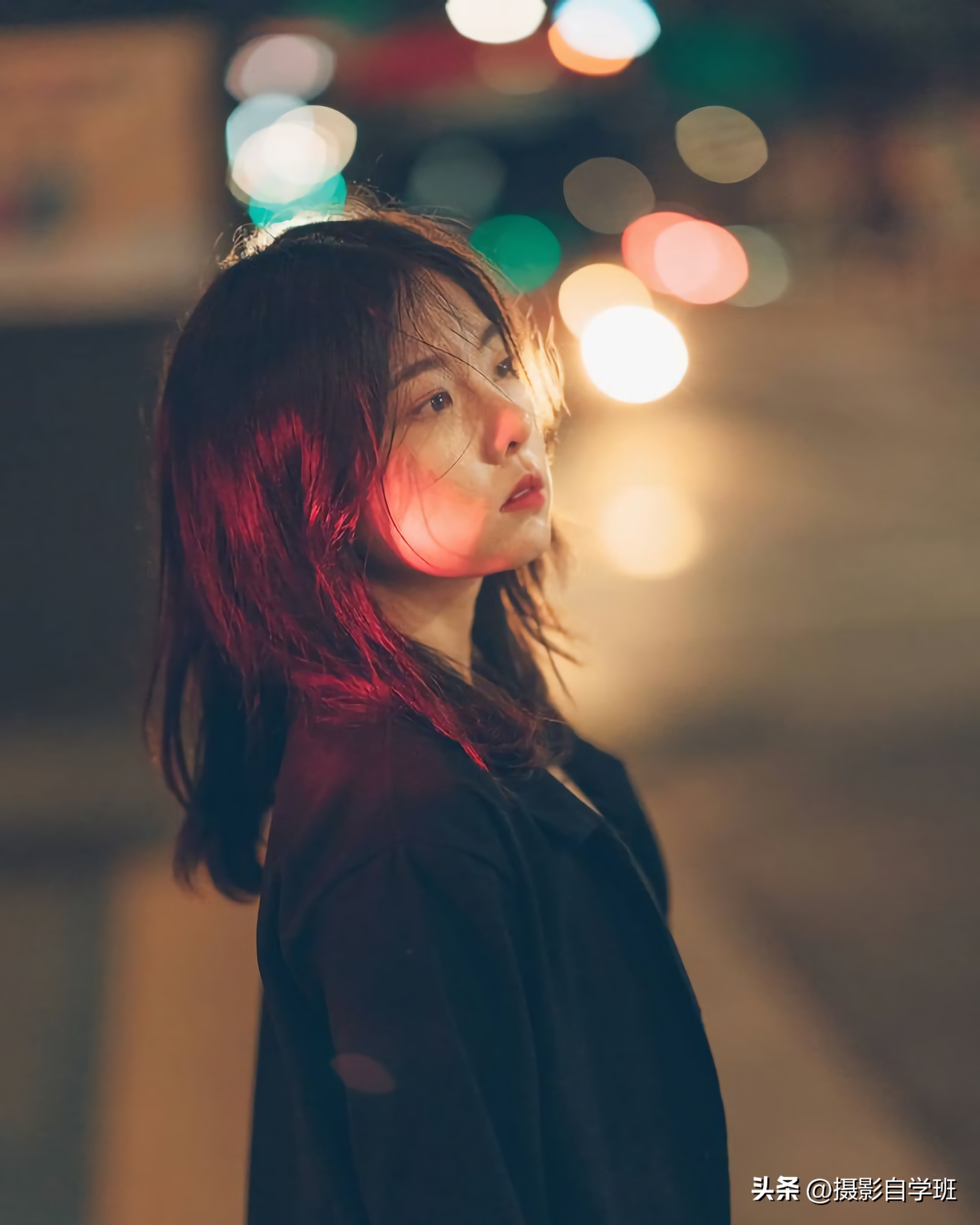 拍夜景照片这7个摄影技巧要记住,夜景人像如何用光