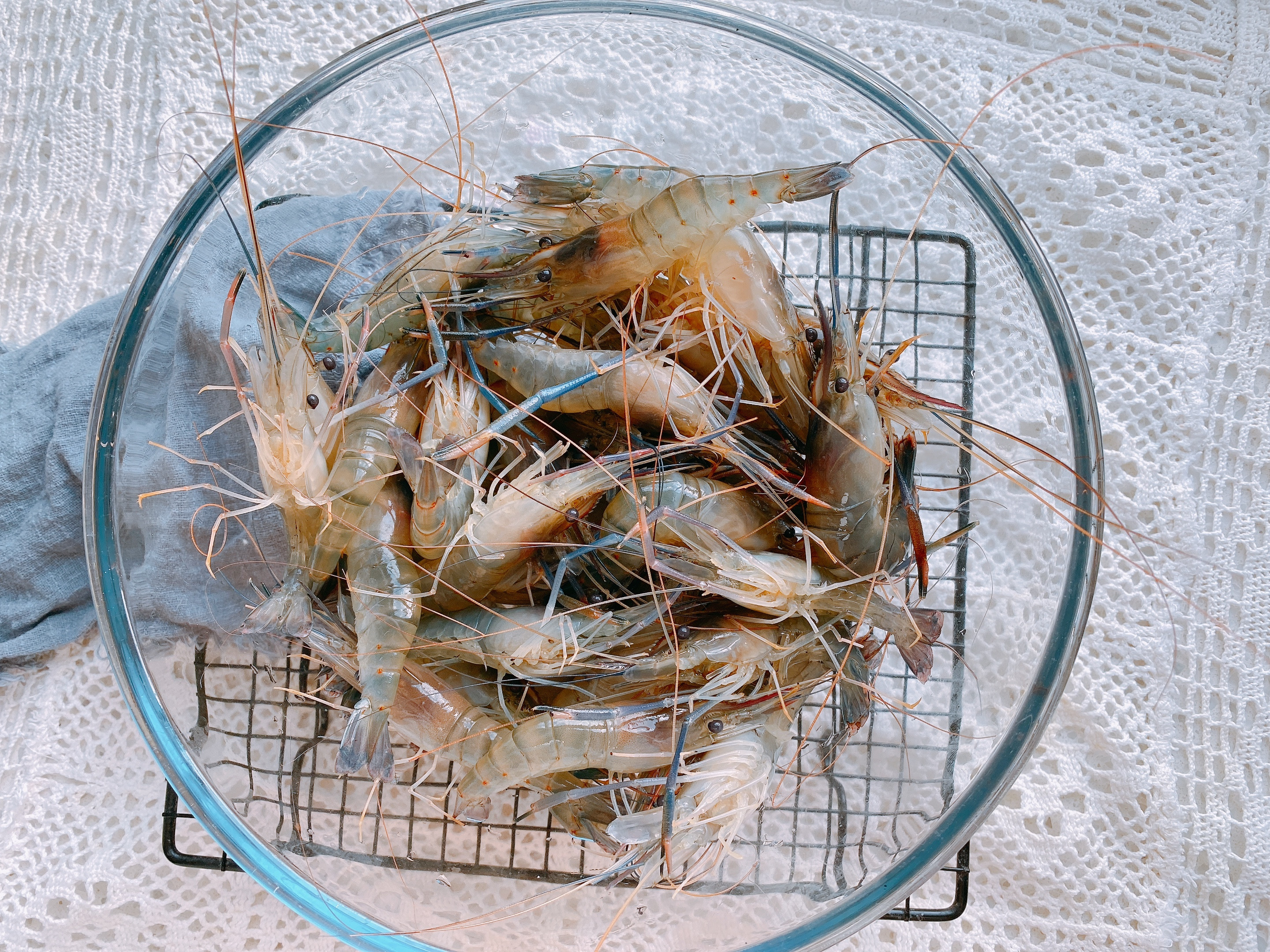 干货淡水虾怎么吃才好吃呢,大草虾怎样搞才干净美味