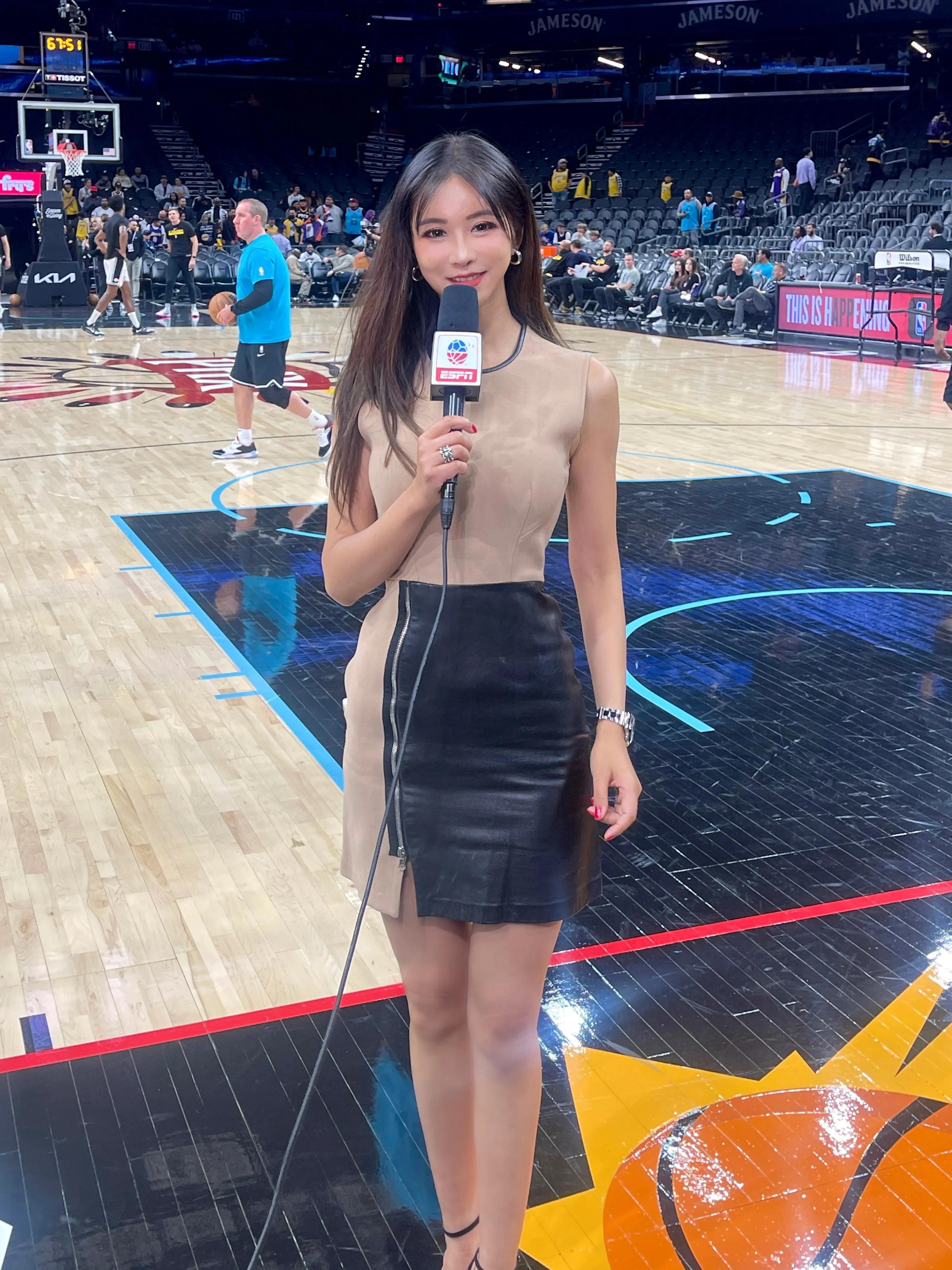 她曾是nba第一女神,她曾被誉为体坛百年一遇美少女