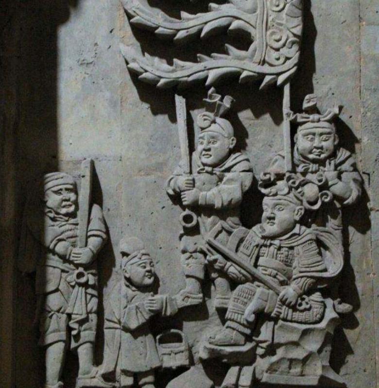 山西有一个神秘土堆,马村砖雕墓出土文物