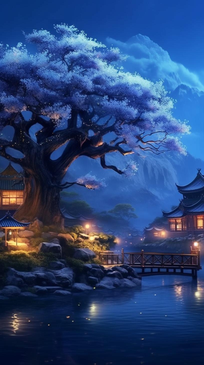 手机壁纸高清仙气清新唯美古风,绝美古风手机意境壁纸