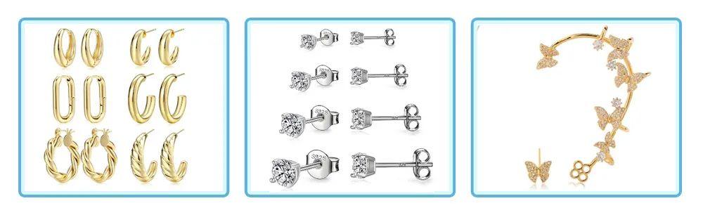 亚马逊春季首饰爆品,亚马逊选品耳饰