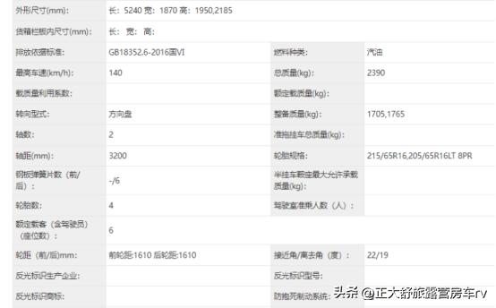 10万到15万柴油露营车,10万以内6座露营车房车