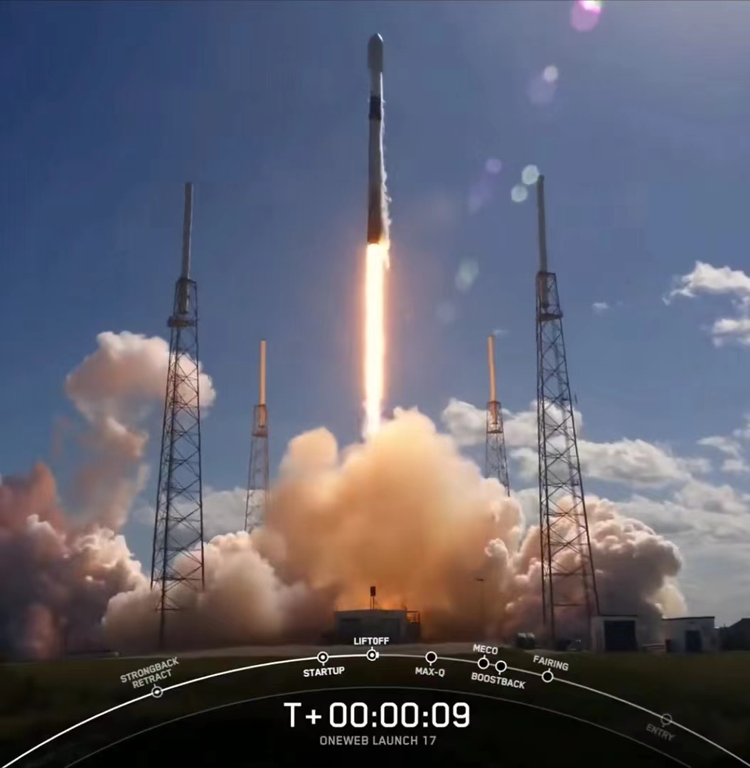 猎鹰九号发射星链,猎鹰9号能搭载多少星链卫星