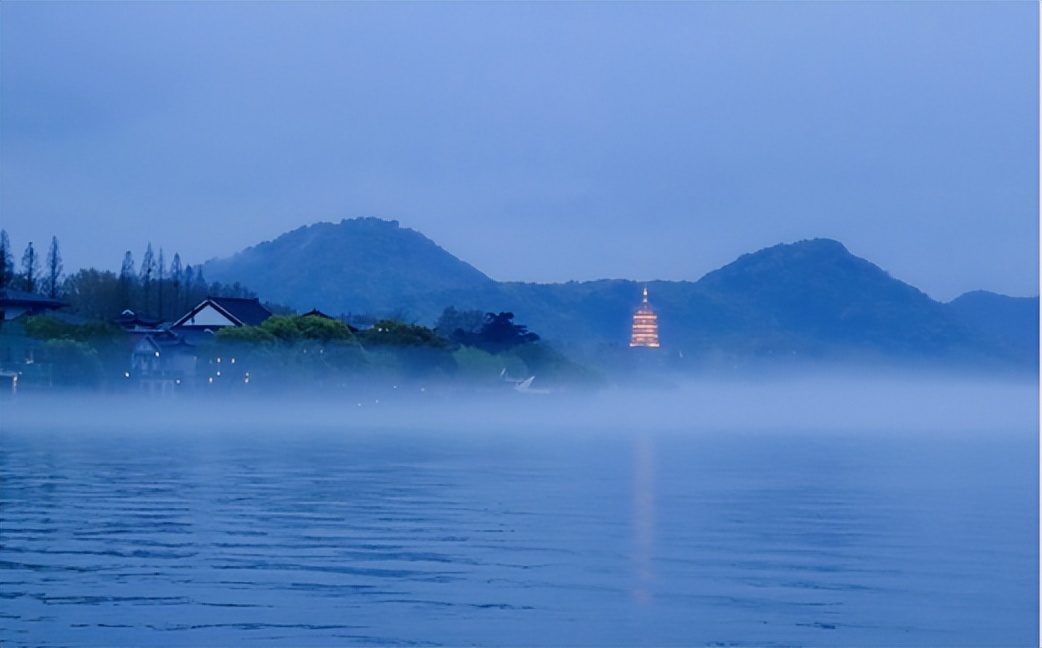最美不过西湖美景,旅行的西湖美景