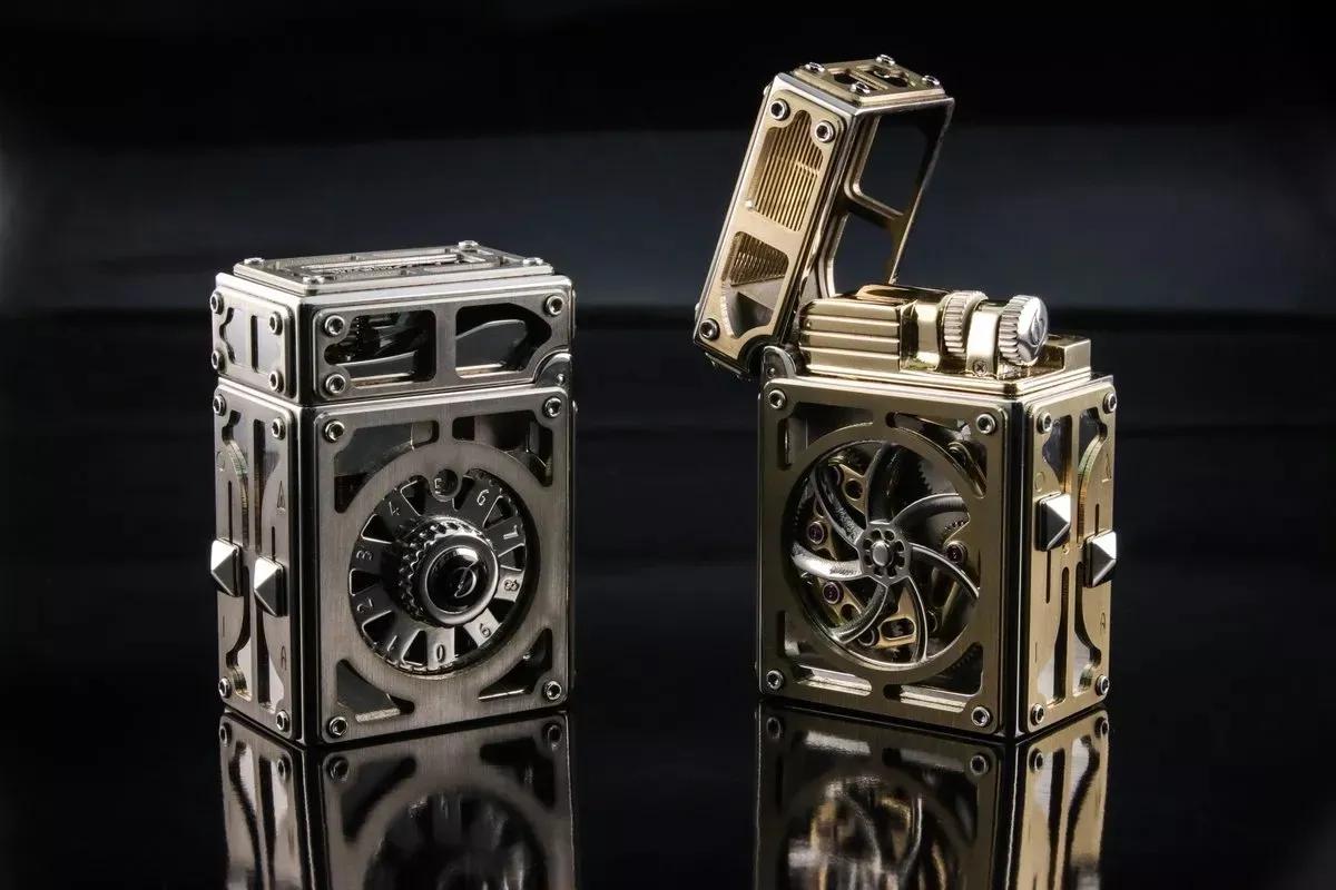 都彭限量版白骑士红宝石打火机 (都彭打火机经典款)