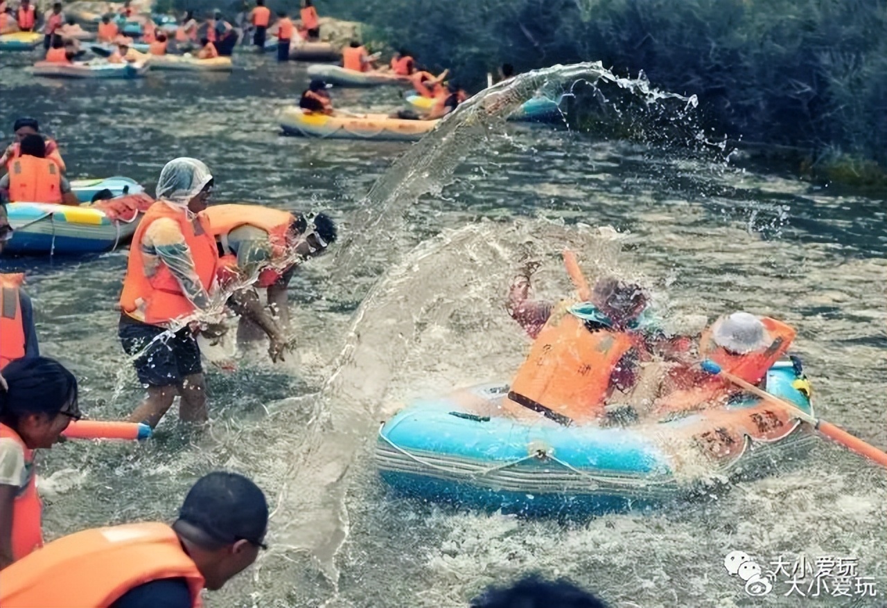 因为暴雨被淹的旅游景区,被暴雨破坏的景区