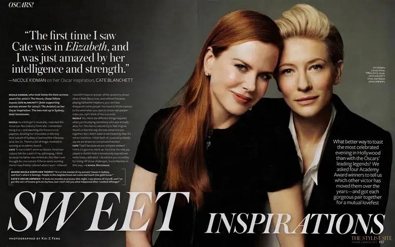 澳大利亚名模写真图片,凯特布兰切特写真红色