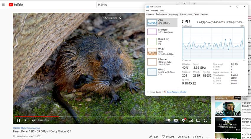 酷睿i5mini主机测评,8代i5笔记本测评