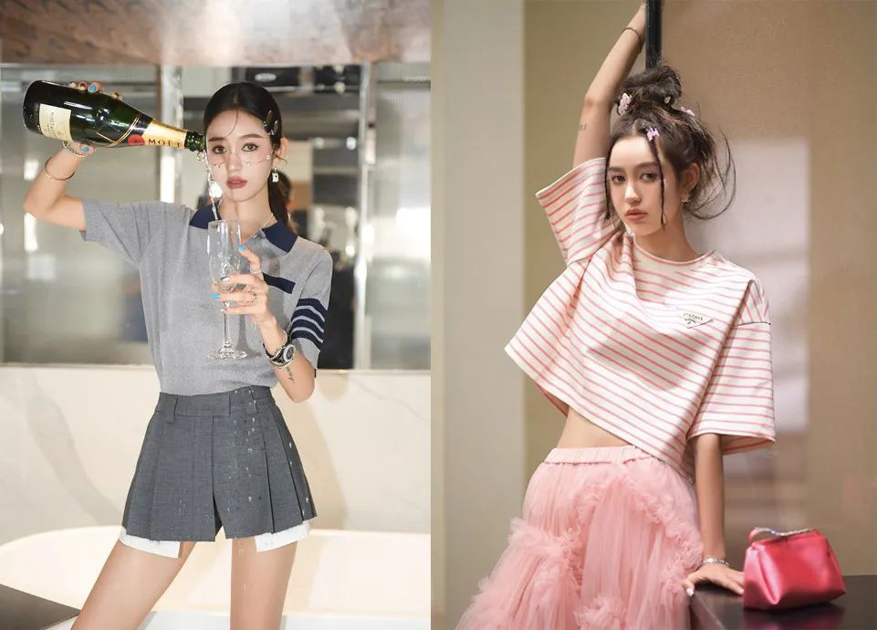 如果淘宝模特界有咖位，这两位小姐姐大概是人气“流量小花”吧