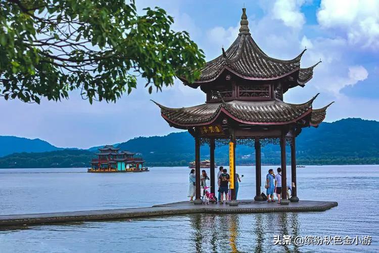 西湖十景点旅游最佳路线图,西湖十景游玩顺序图