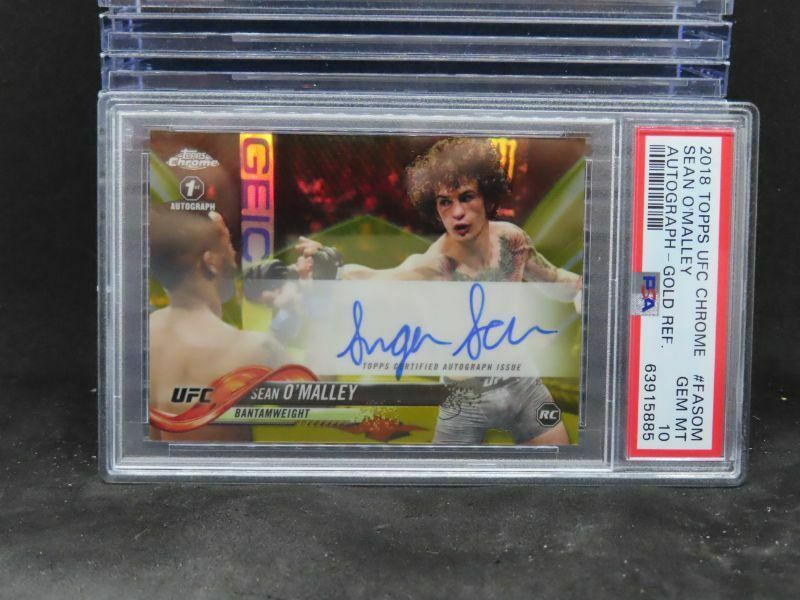 UFC收藏卡EBAY交易盘点2022.03.16~2022.03.22