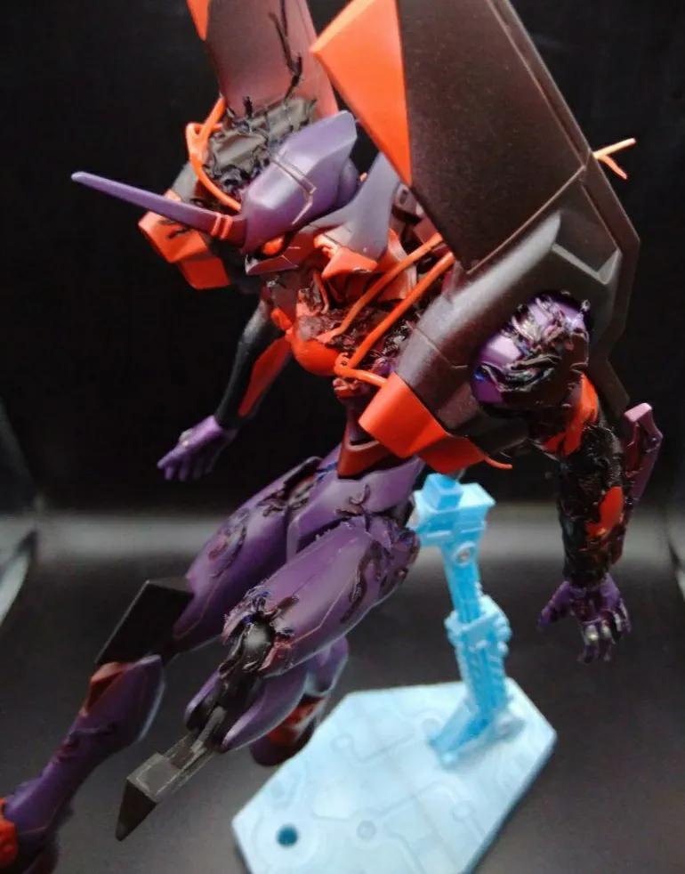 初号机觉醒改造过程,初号机觉醒配色图