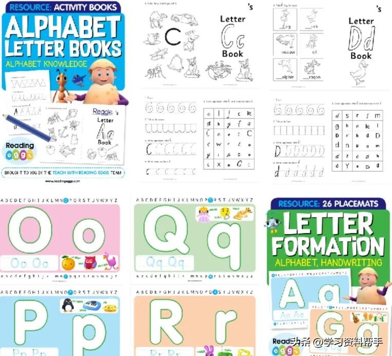 屡获大奖的readingeggs练习册,搞定语法/阅读/自然拼读/词汇等