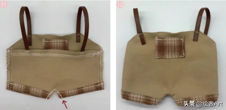 棉花娃娃怎么配衣服好看可爱,棉花娃娃的可爱娃衣图片