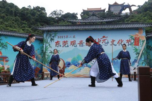 状元及第！文、武状元@小心头-小意头巡游东莞观音山，现场送喜