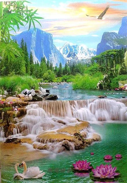 山水姓氏壁纸图片大全,美丽山水手机壁纸高清大图欣赏