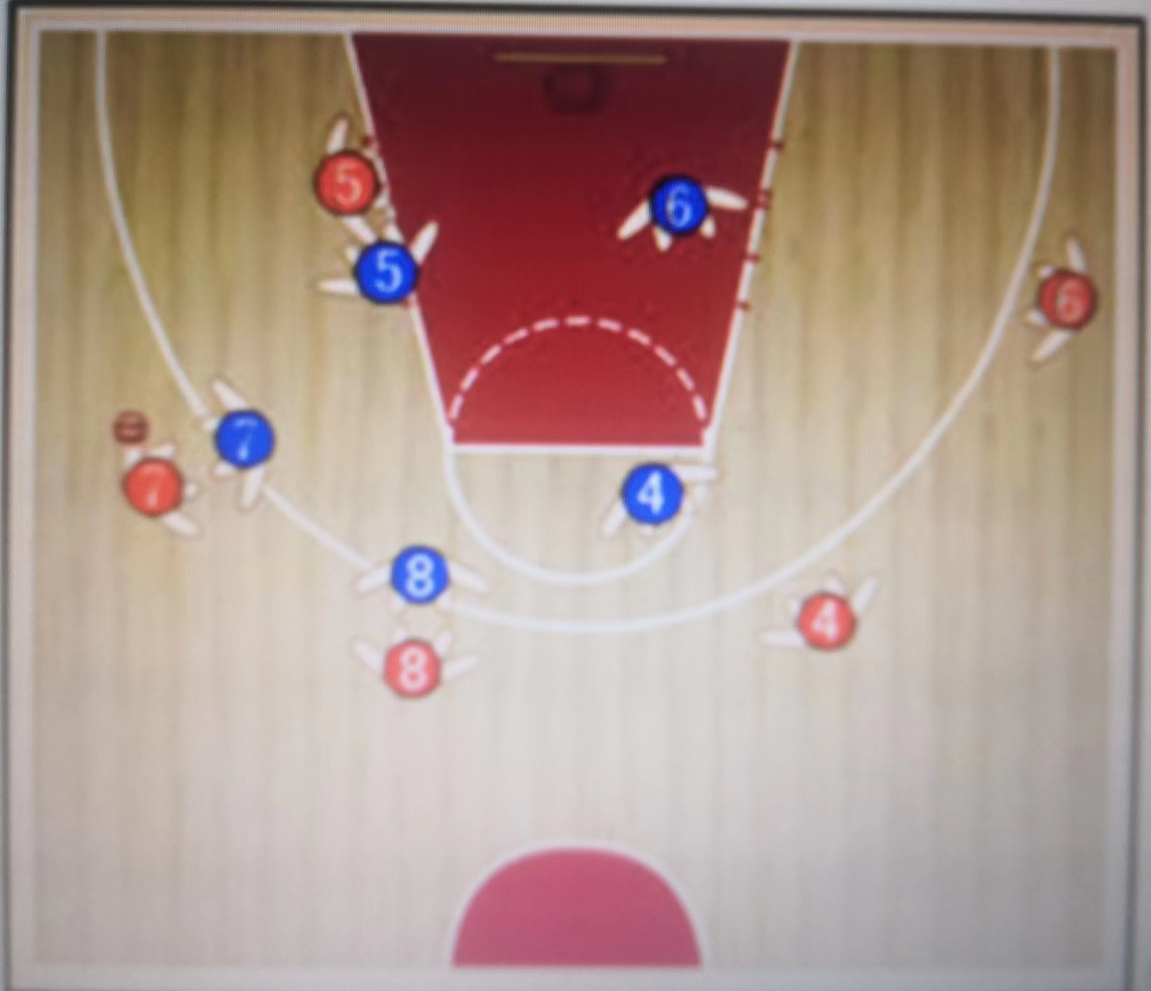 篮球防守时的手法,篮球防守图解教程