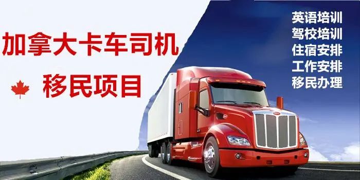 加拿大卡车司机项目,加拿大卡车司机一天赚7000
