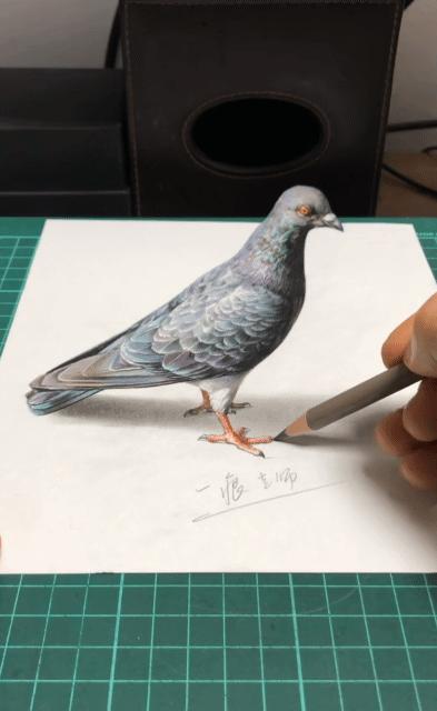 3D绘画牛人多厉害?画出真假难辨的“立体美女”,震惊500万网友