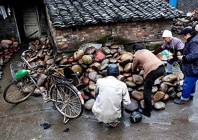 四川农民致富石,石头村村民很有钱