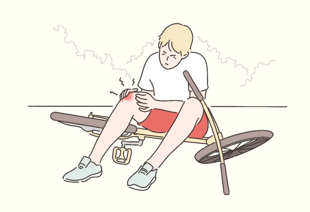 磕到破皮结痂抠掉了怎么办,磕到手肘麻筋破皮流血了