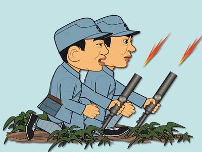 抗日战争日军掷弹筒多少mm,日军掷弹筒步兵炮