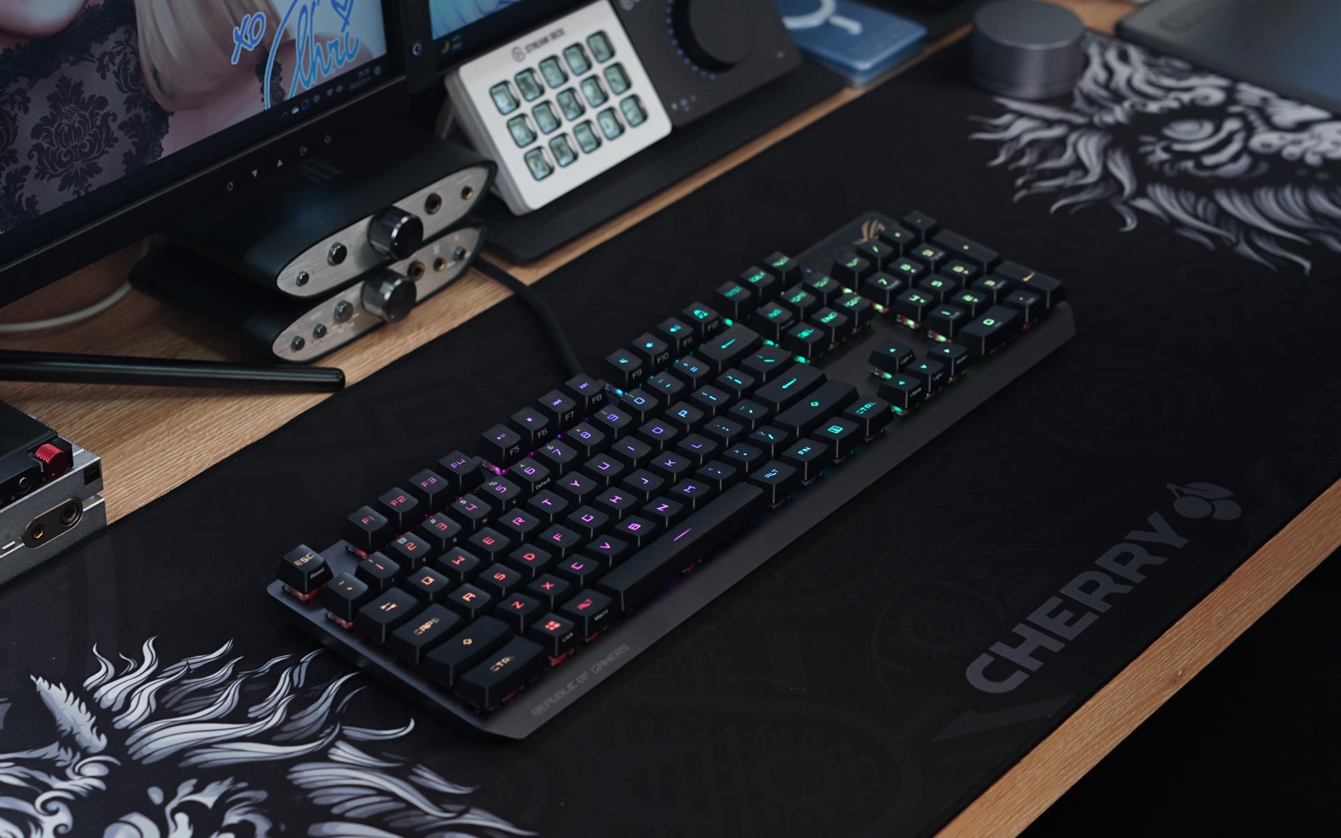 roggk2000rgb猎鹰电竞机械键盘,rog机械键盘购买