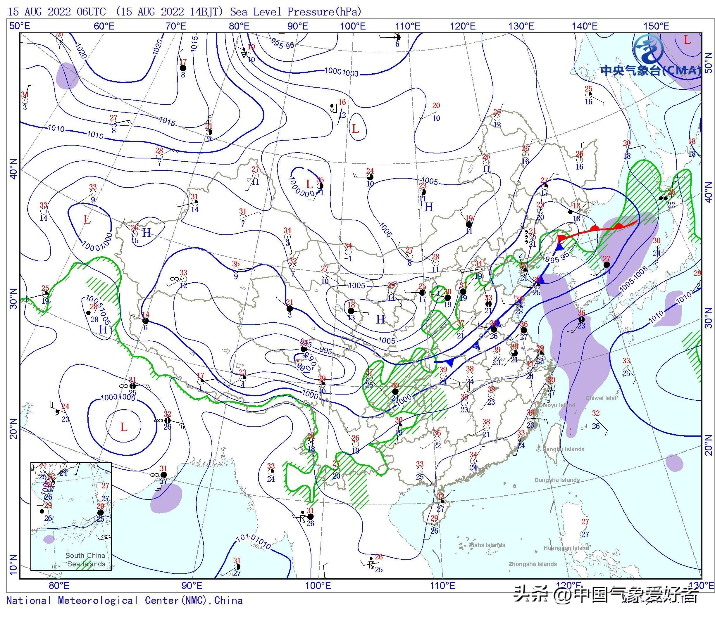 寒潮蓝色预警中东部大部地区降温,寒潮蓝色预警全国多省市大幅降温