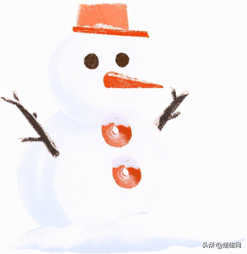 堆雪人大赛现场,楚雄花式雪人