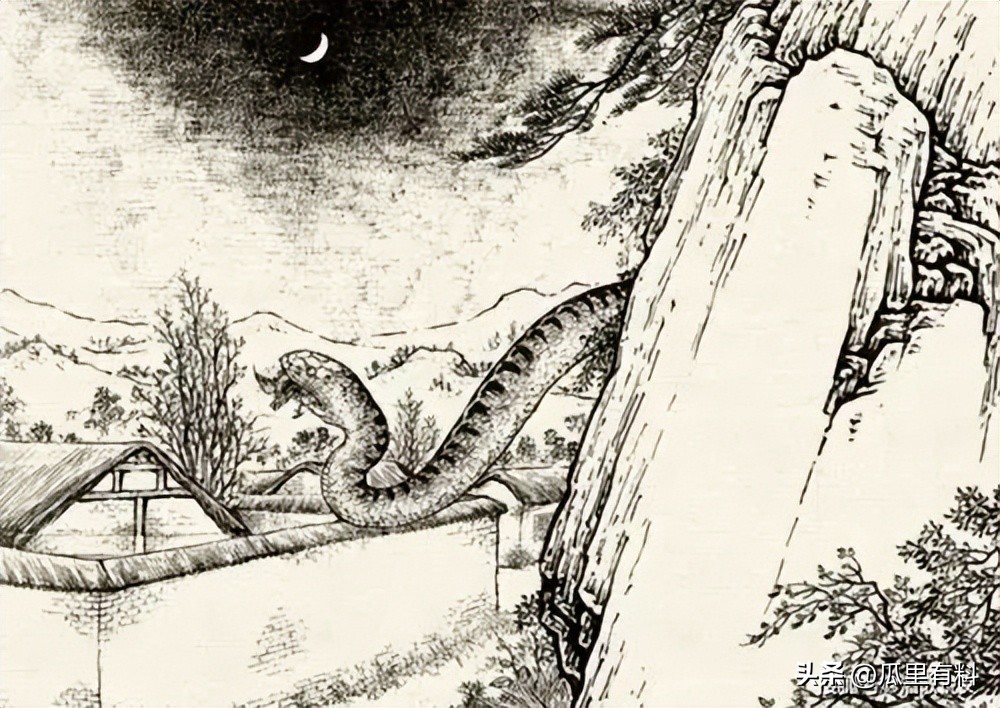 民间真实故事蛇精附身,民间故事美女被蛇缠