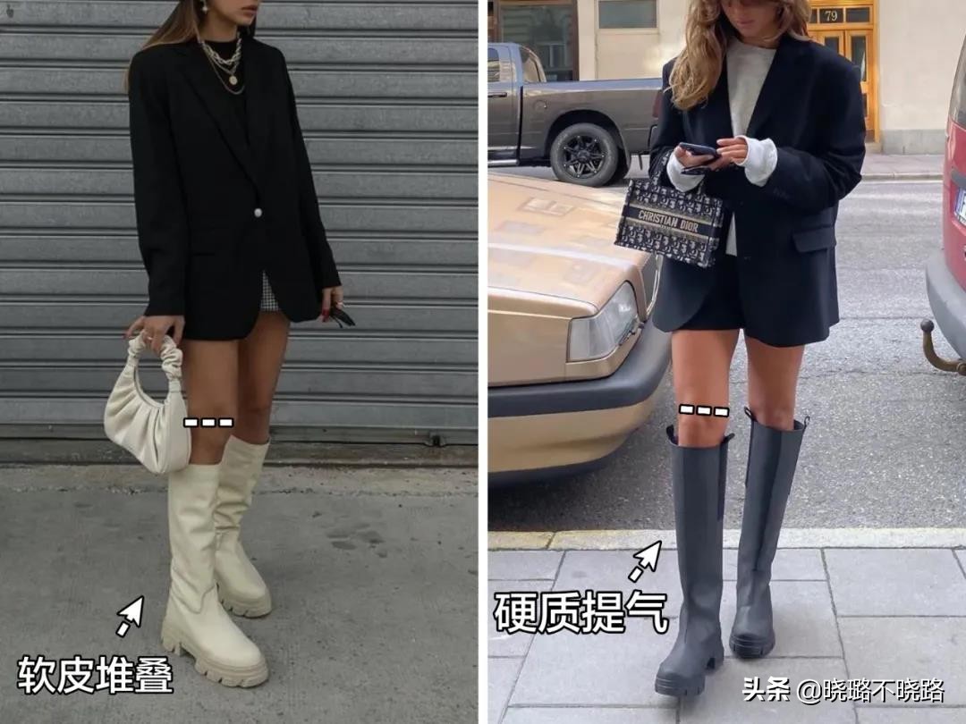 158的个子靴子穿到什么位置好看,大腿粗矮个子女生适合穿靴子吗