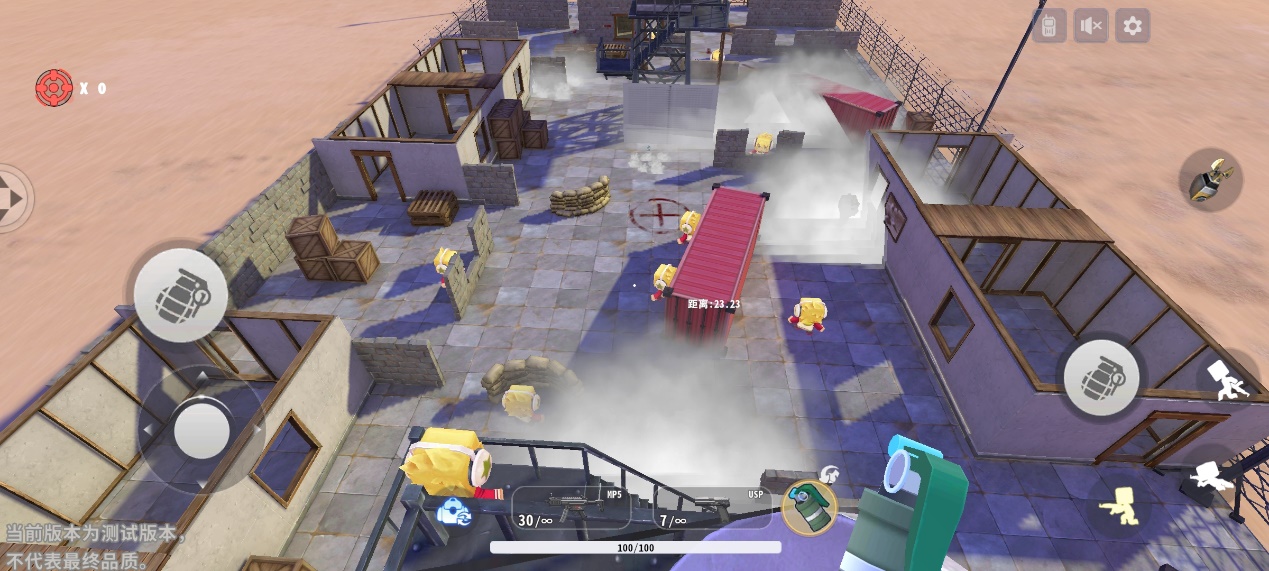 盘点玩迷你枪战精英的高手,迷你枪战和平精英视频