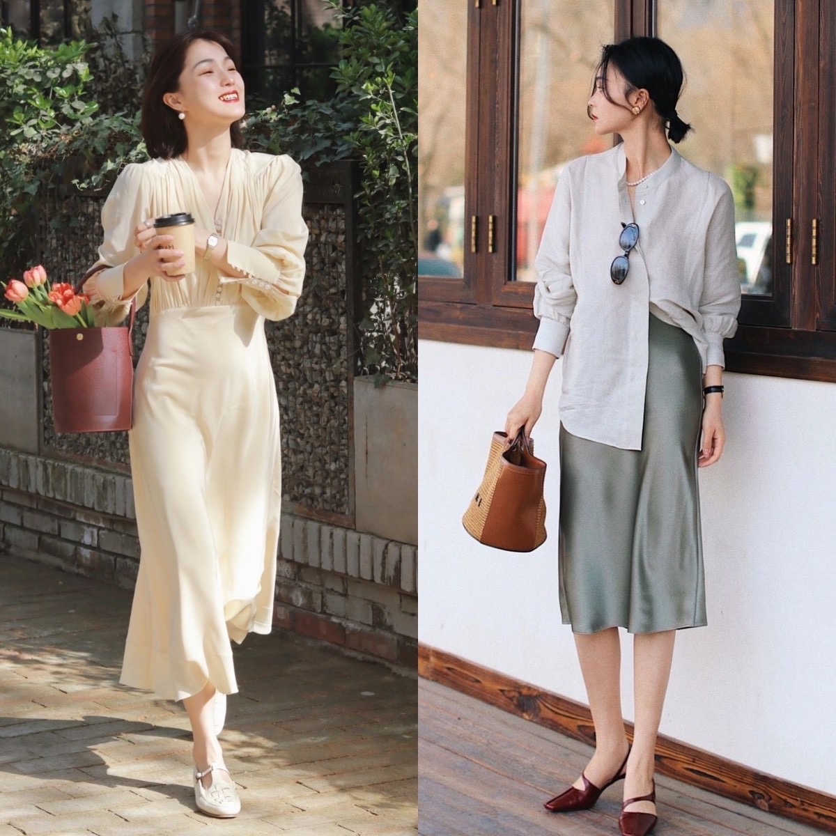 适合中年女性的四种高级感搭配,小个子轻熟风穿搭中年