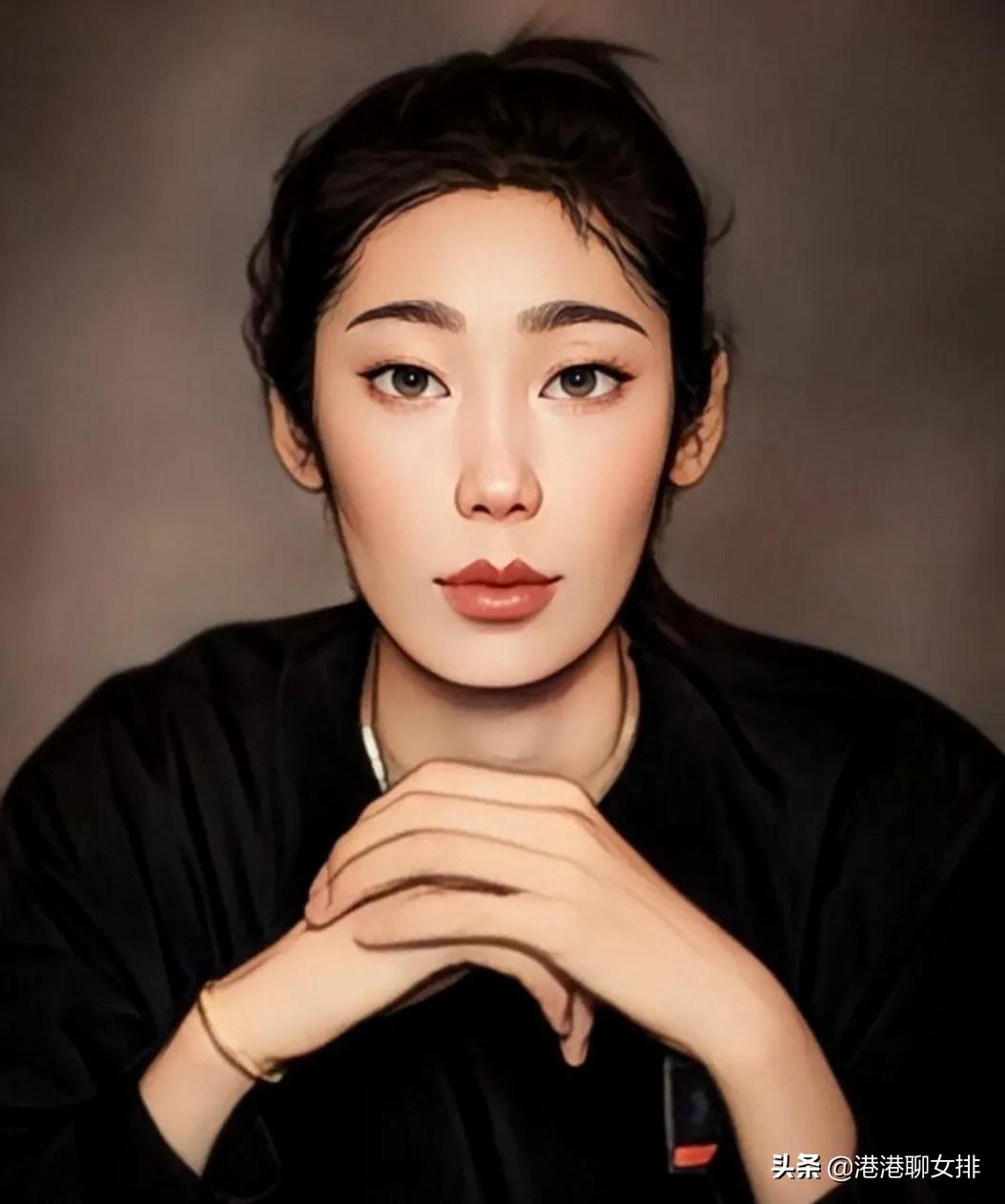 朱婷手绘高清大图,朱婷卡通画