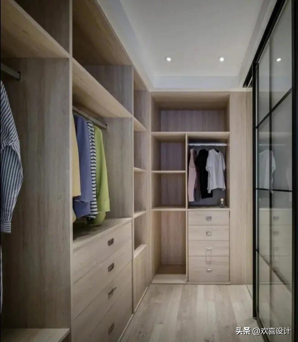 衣帽间门效果图大全2020款,30款衣帽间分享