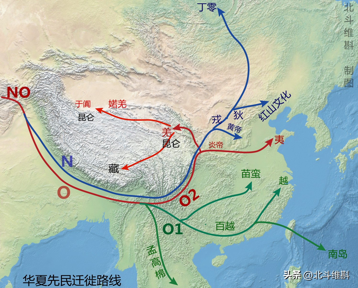 山海经真正的昆仑山在哪,黄帝时期昆仑山是在哪里