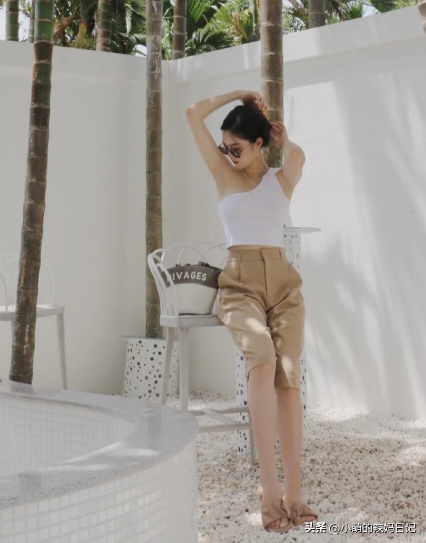 裤型很好的老爹裤,爷爷款裤子推荐