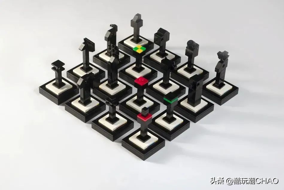 乐高创意拼装高达,大型的乐高创意作品