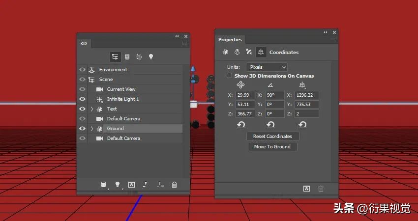 ps怎么做立体空心圆柱效果,ps文字贴合在圆柱上面