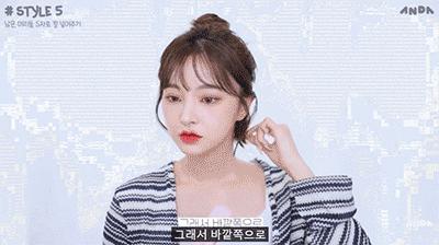 如何扎出女明星显脸小的高马尾,直刘海如何梳高马尾显脸小