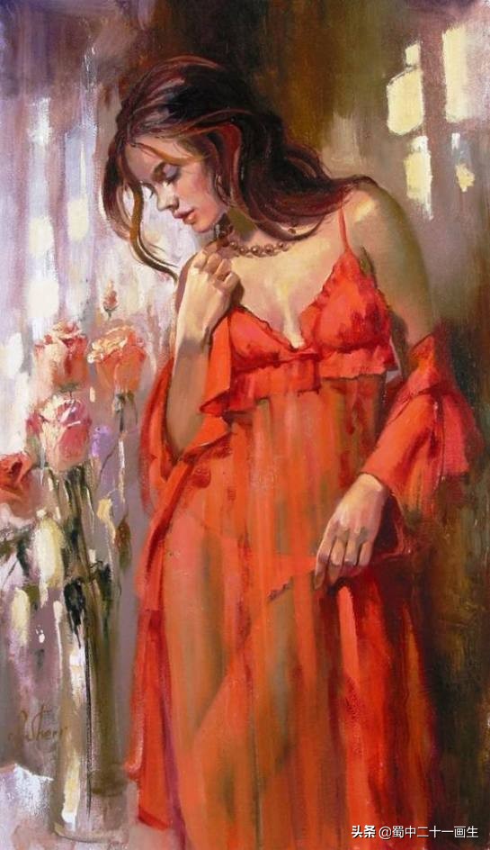 “人体艺术油画”精选:乌克兰18张,美国11张,中国20张,请欣赏