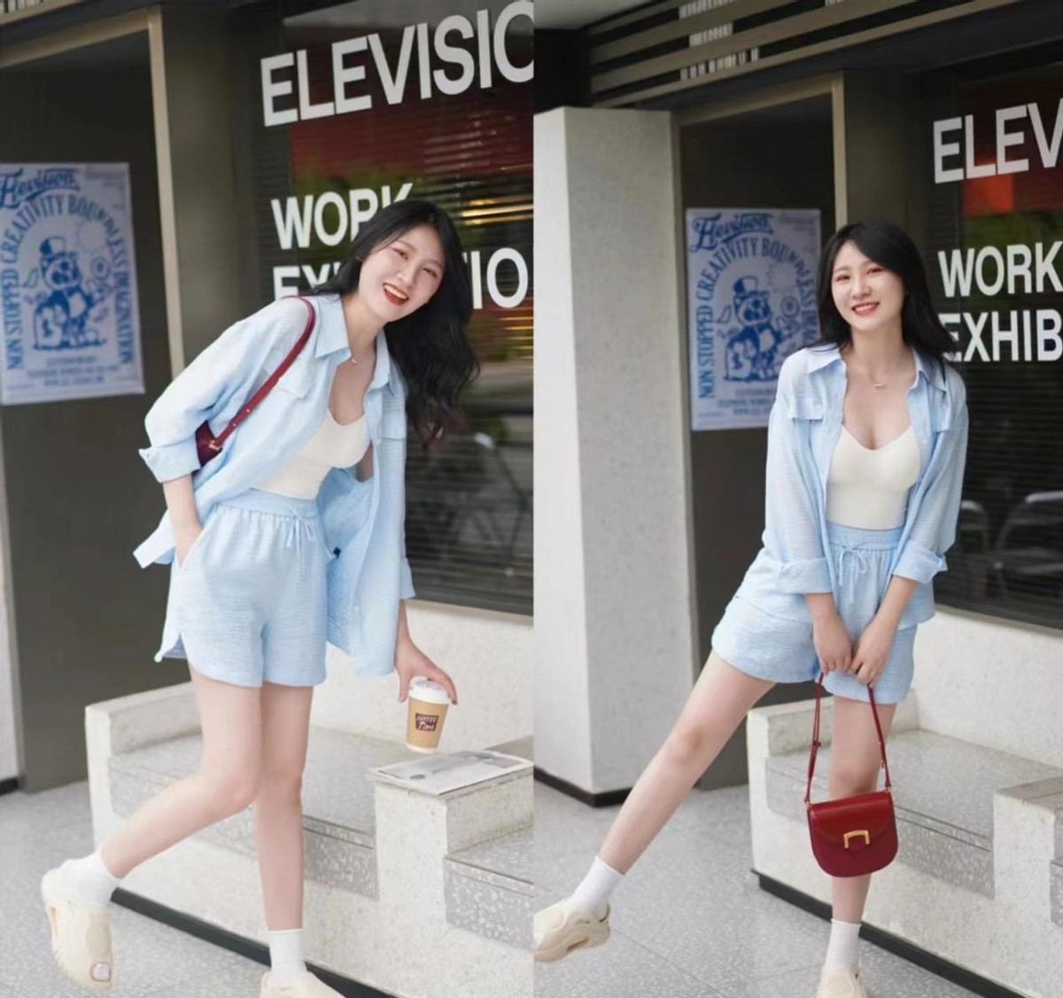 夏天别再一身黑这样穿减龄又清新,冬天别穿一身黑这款颜色超显白